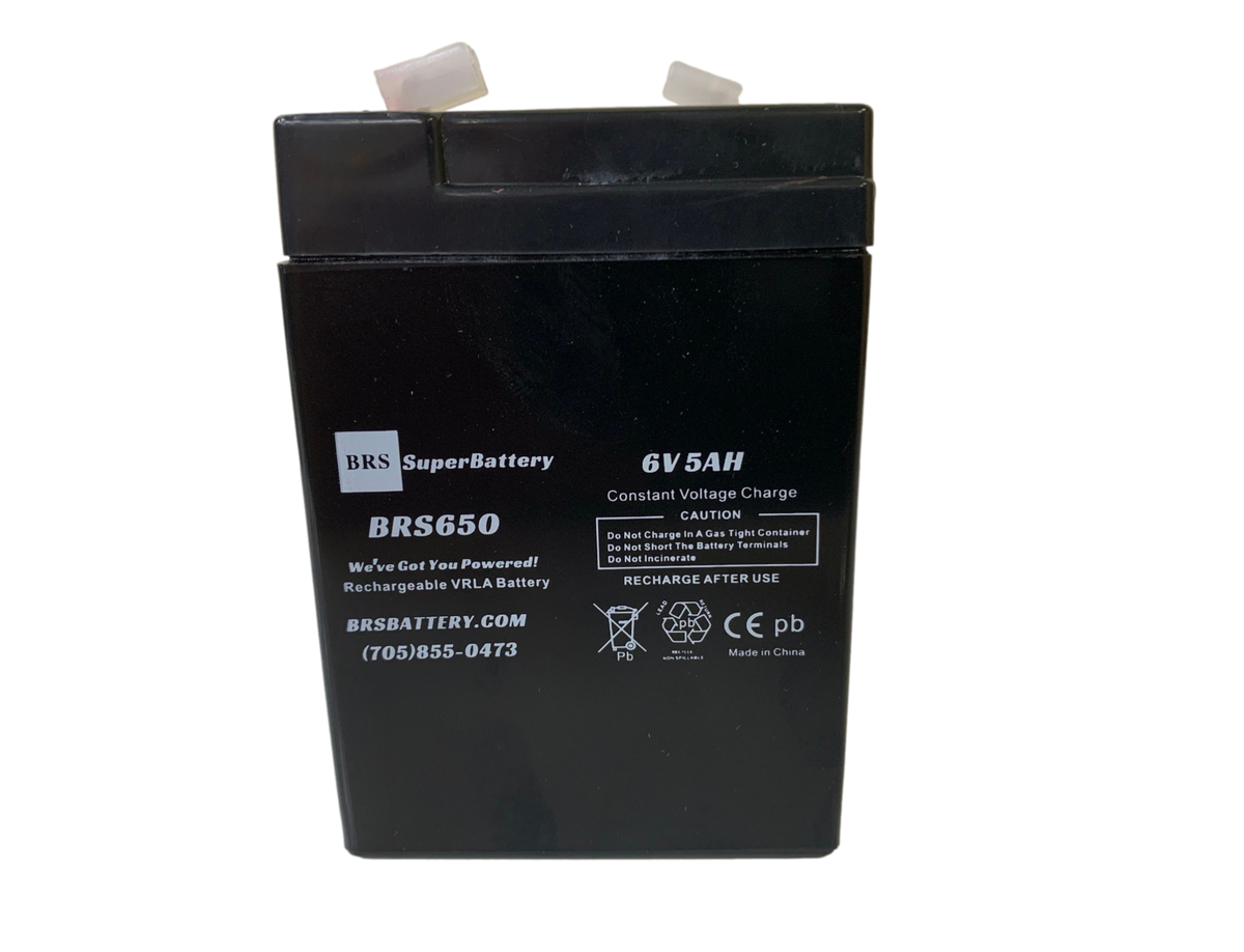 BRS650 – 6V 5Ah Battery