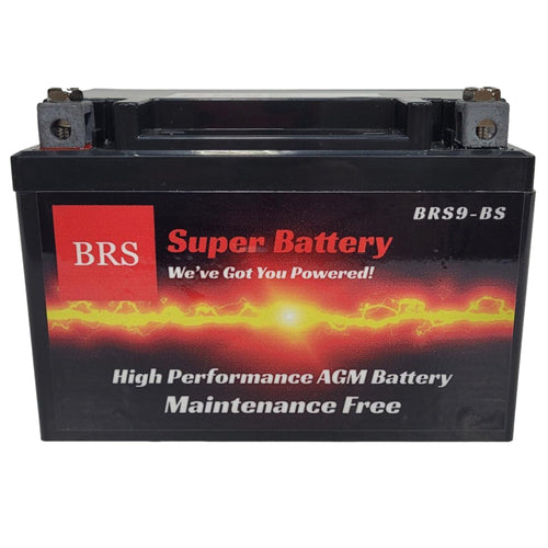 BRS9-BS 12v 9AH 135CCA 30 Day Warranty