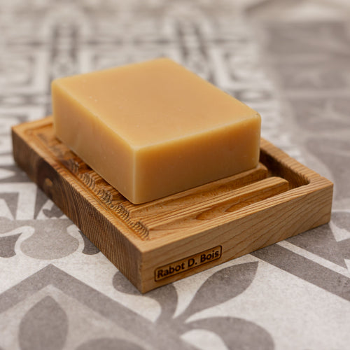 Porte-savon en bois le “D-Coulé"