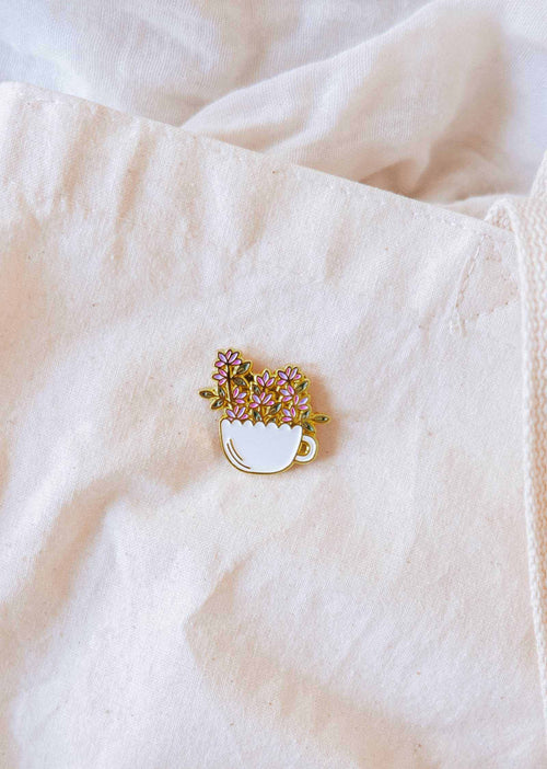 Bloom Cup Enamel Pin