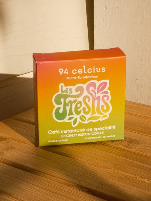 Les Freshs — Café instantané | 94 Celcius × Hasty Coffee