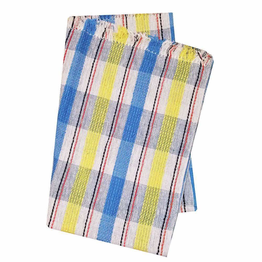 Lemon Tree Chirp Tea Towel - Set of 2 (Cobalt Blue)