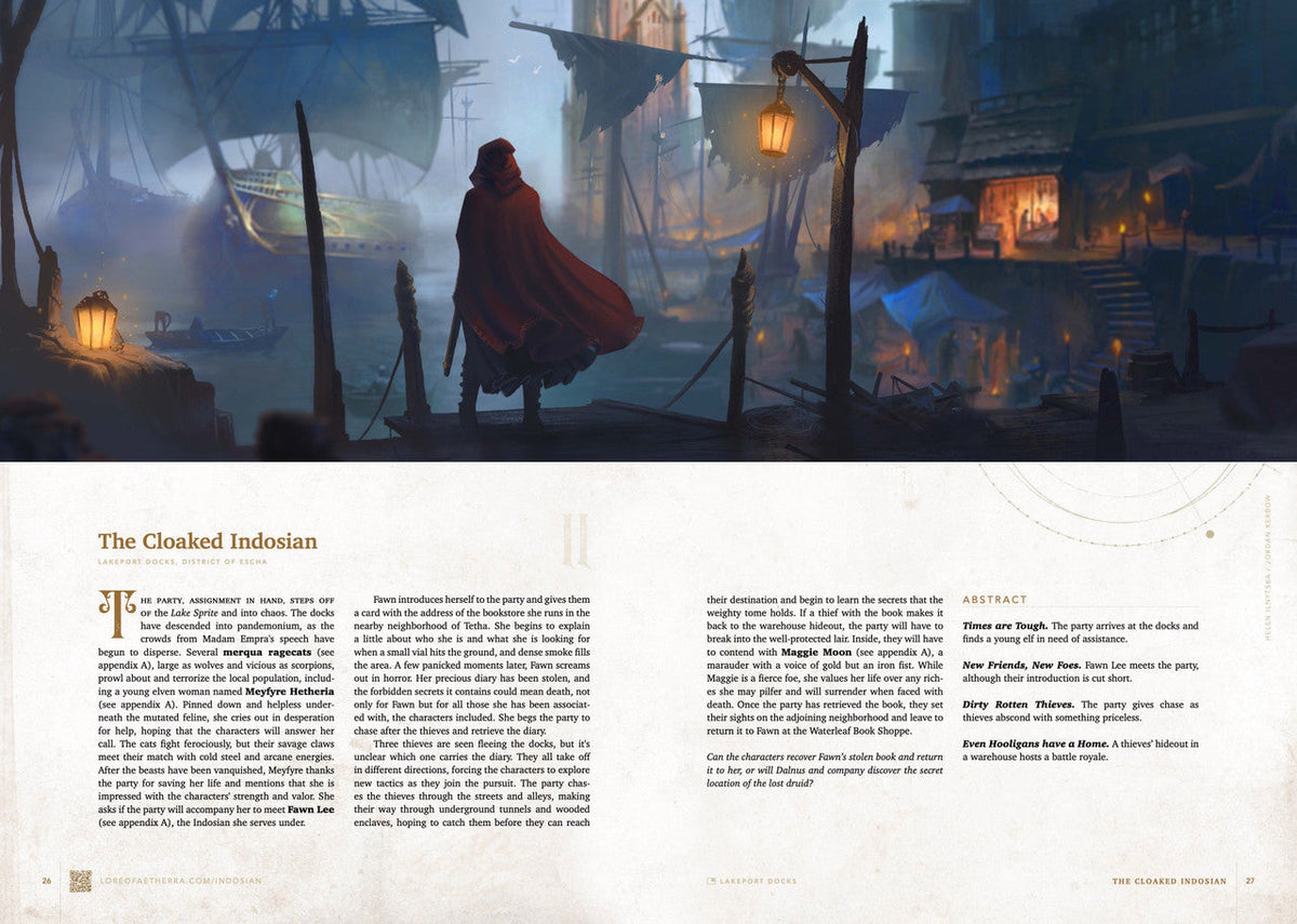 Lore of Aetherra: The Lost Druid Campaign Setting - 5e D&D (PDF)