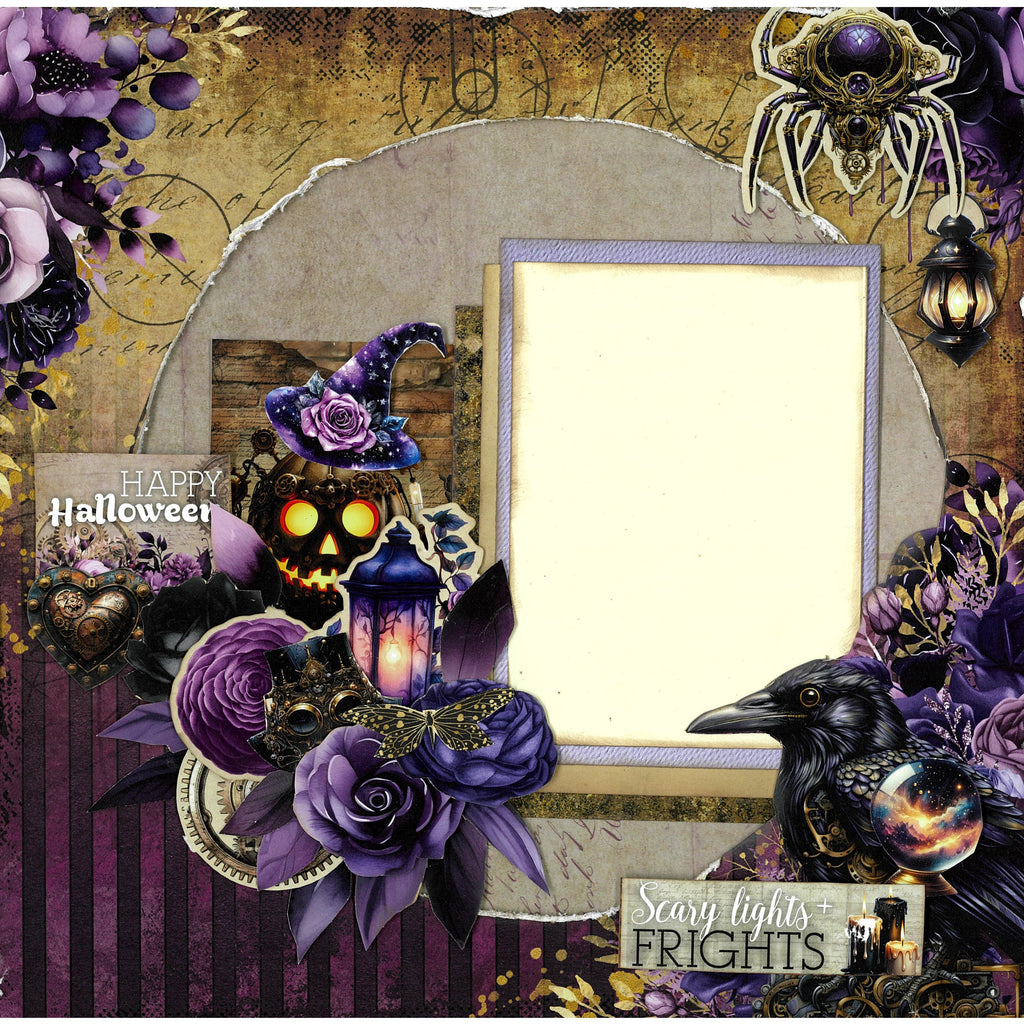 3Quarter Designs Gothic Innovation 12x12 Design Paper & Diecuts Set