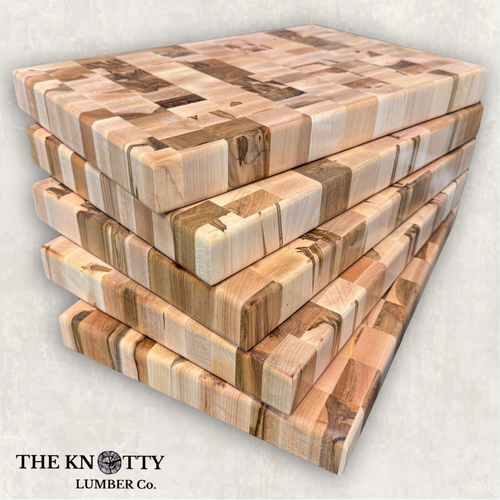 Ambrosia Maple End Grain Board Blanks - 16” x 10”