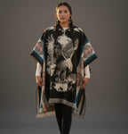 Hunting Eagle HandMade Wool Poncho