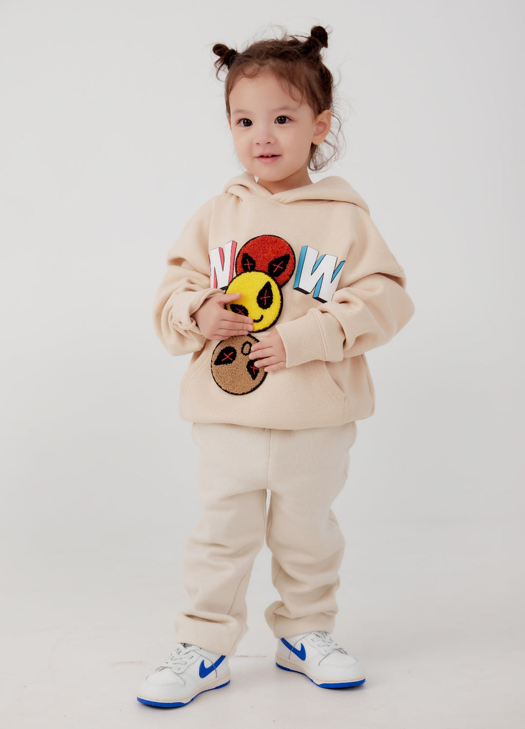 Kids WoW  "Mood" Emoji Hoodie