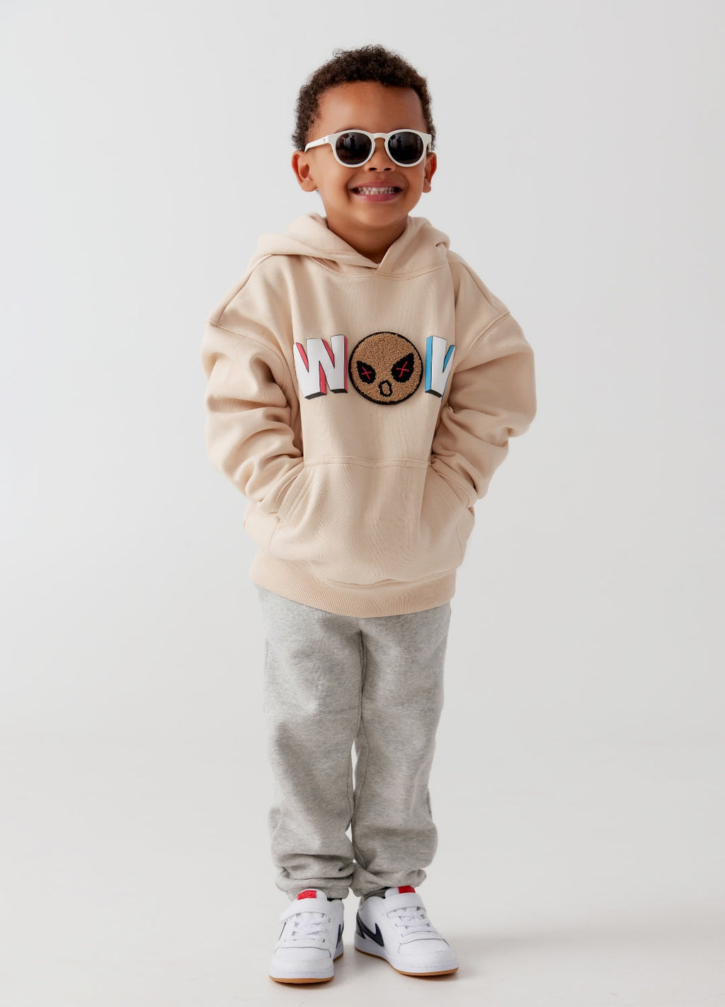 Kids WoW  "Mood" Emoji Hoodie