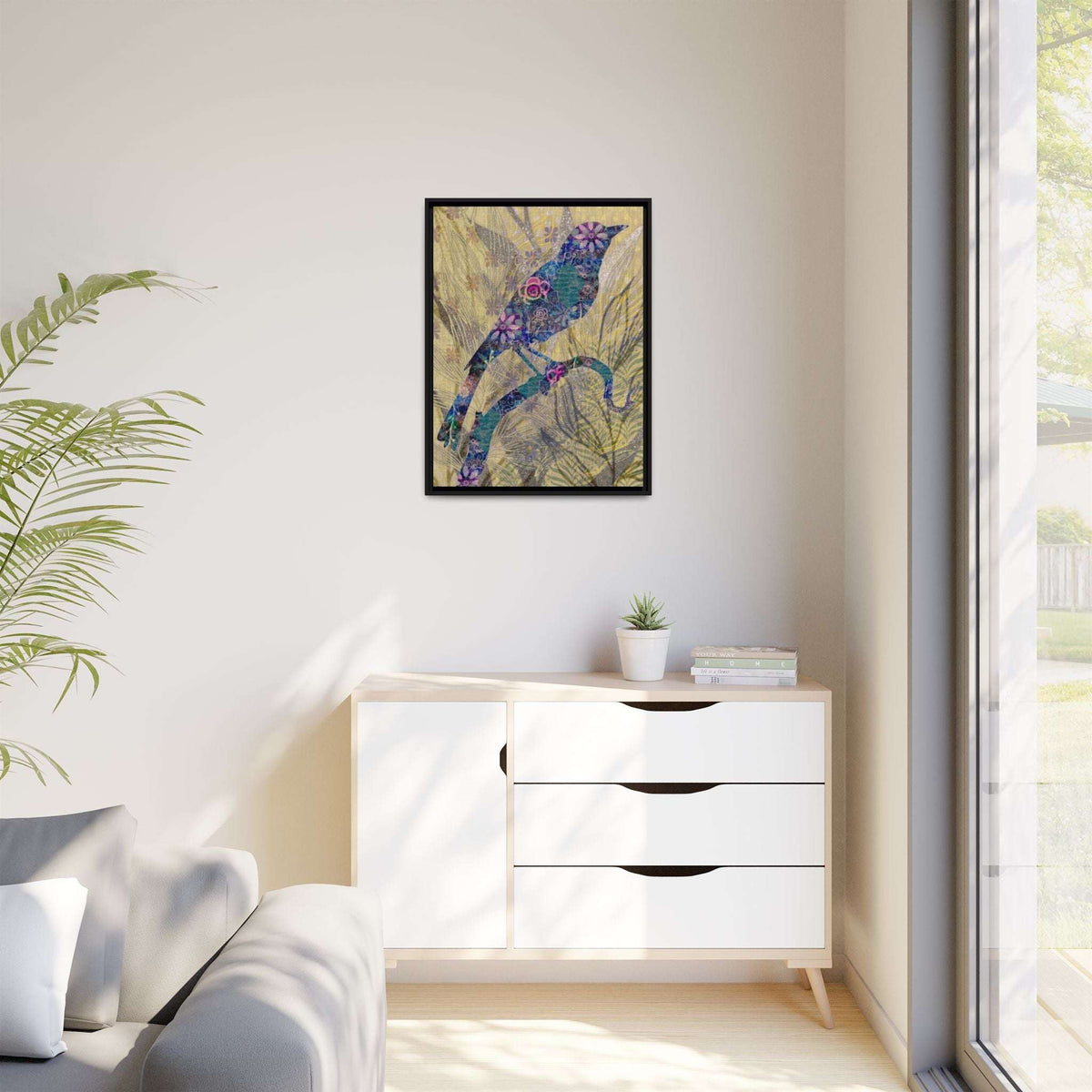 (Wall Decor) Matte Canvas Framed