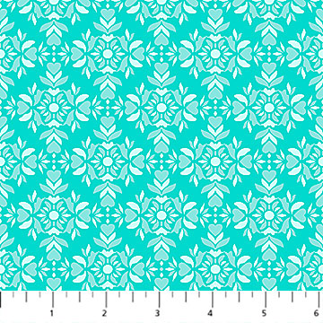 Patrick Lose - Busy Bunny - Turquoise Heart Demask - 10136-61