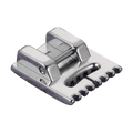 Brother Pintuck Foot 7mm 7-Groove – SA179