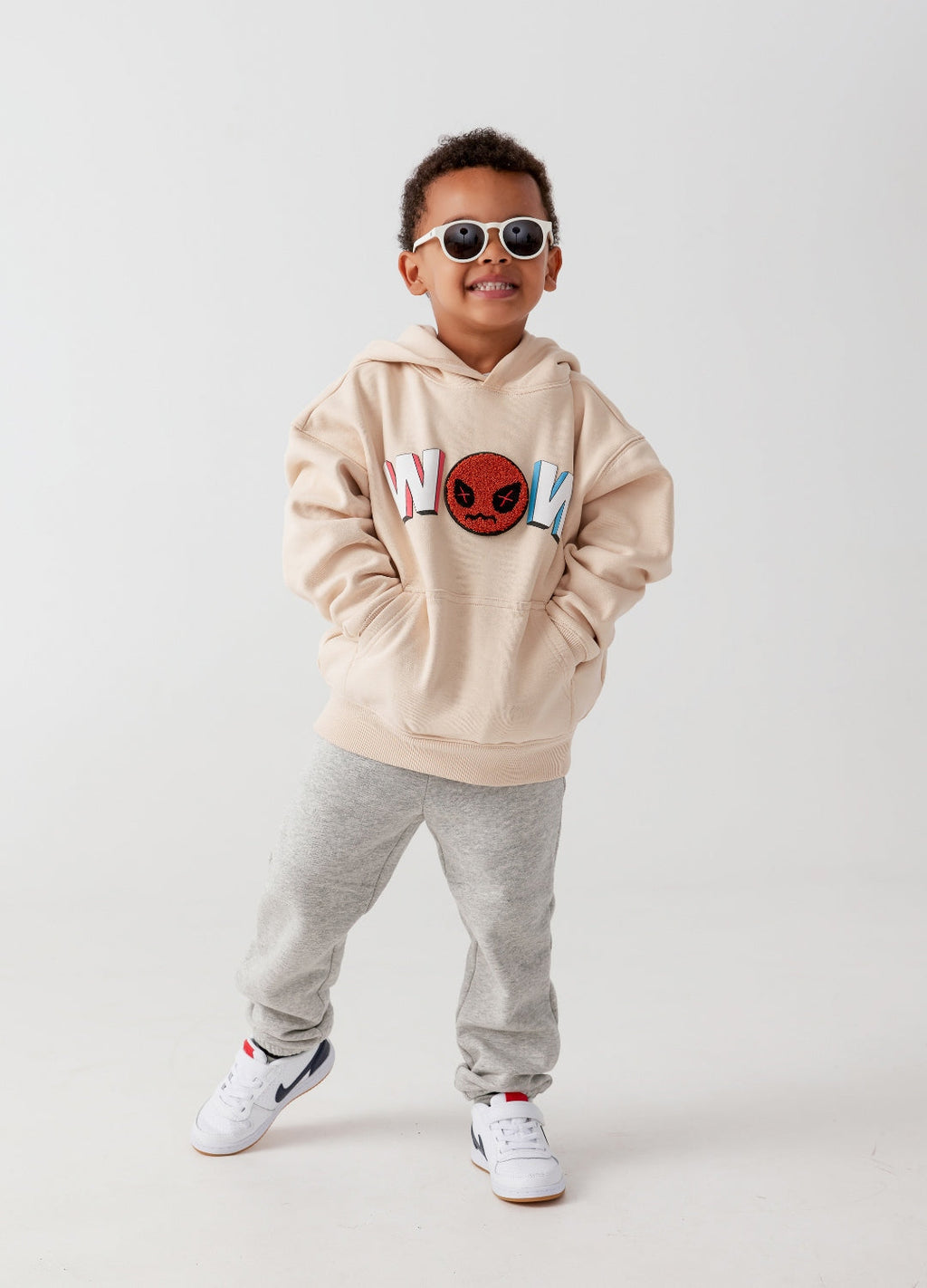 Kids WoW  "Mood" Emoji Hoodie