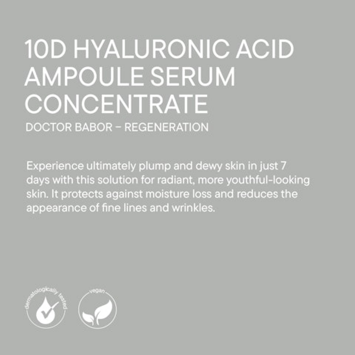 BABOR 10D Hyaluronic Acid Ampoule Serum Concentrate