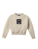Kids "Pixel" Taupe Sweatshirt