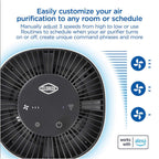 CLOROX 11021 Alexa Smart Tabletop True HEPA Air Purifier