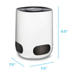 CLOROX 11021 Alexa Smart Tabletop True HEPA Air Purifier