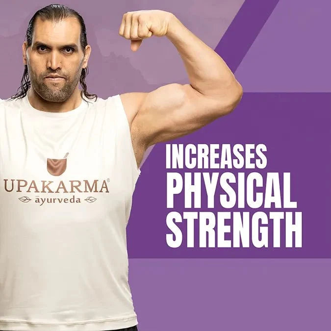 UPAKARMA Shilajit Resin with Ashwagandha 20g | 300mg/serving | Boosts Strength & Build Muscle Mass | 100% Ayurvedic | Lab Tested | 66 Servings