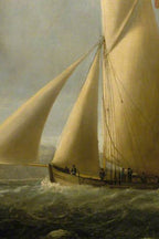 L'APPEL DU LARGE, CADRE VINTAGE BRONZE