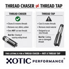 Thread Cleaning Chaser 5-pck 1/2-13, 1/4-20, 3/8-16, 7/16-14, 5/16-18