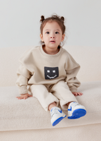 Kids "Pixel" Taupe Sweatshirt