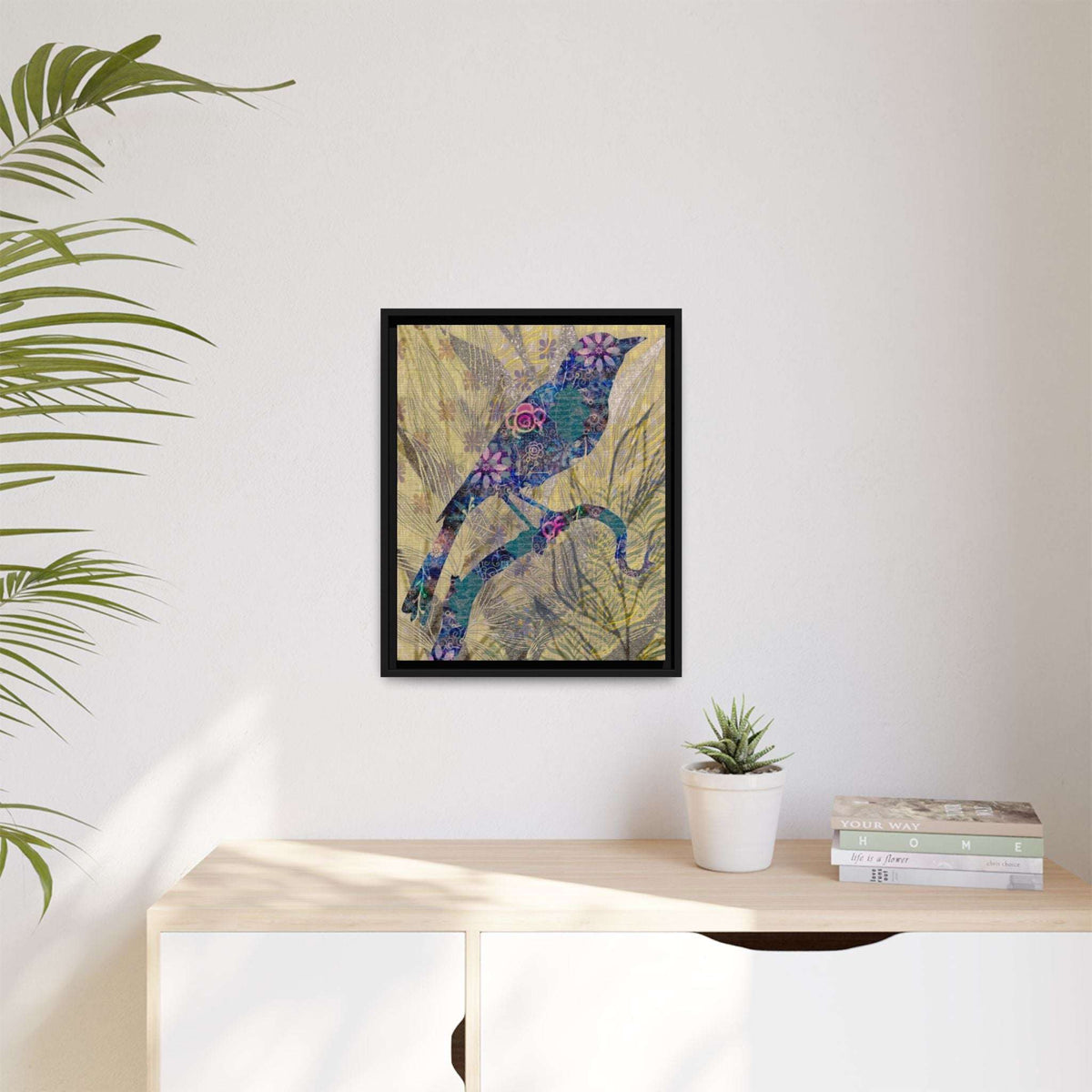 (Wall Decor) Matte Canvas Framed