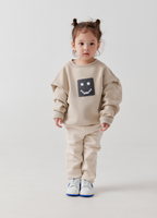 Kids "Pixel" Taupe Sweatshirt