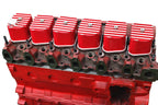 Valve Covers & Rocker Arm Pedestal Assembly Combo Kit for 1989-1998 12V 5.9L Dodge Cummins