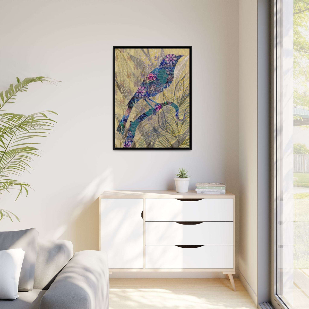 (Wall Decor) Matte Canvas Framed