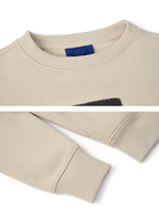 Kids "Pixel" Taupe Sweatshirt