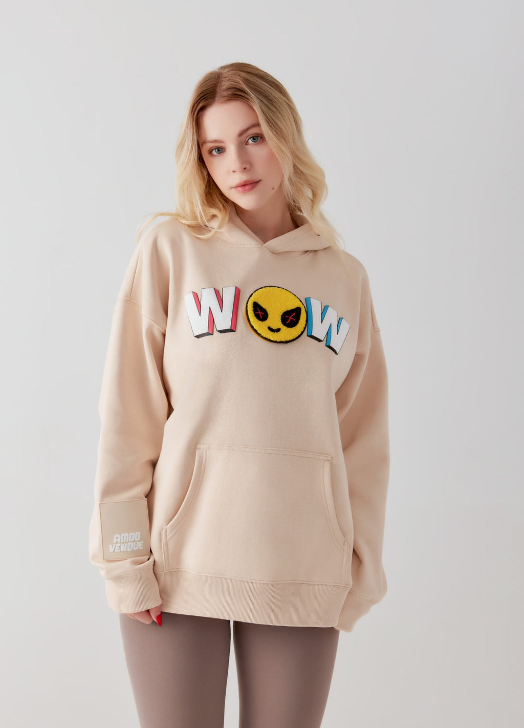 WOW  "Mood" Emoji Hoodie