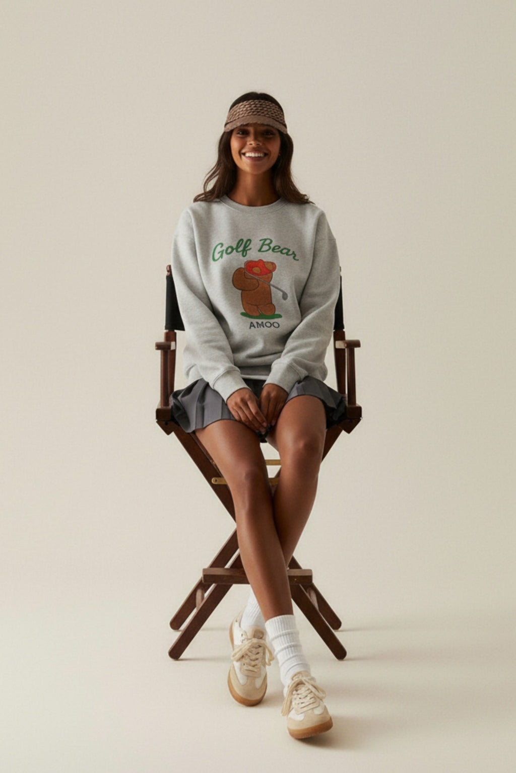 Amoo Golf Bear Sweatshirt