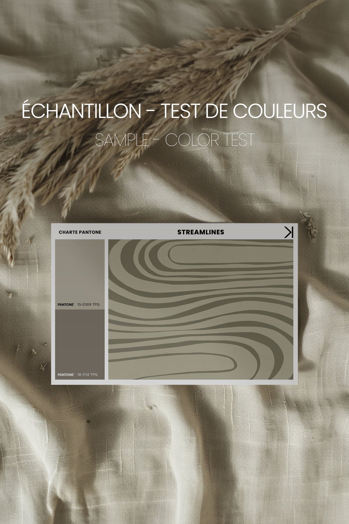 STREAMLINES, Oeuvre sur toile étirée