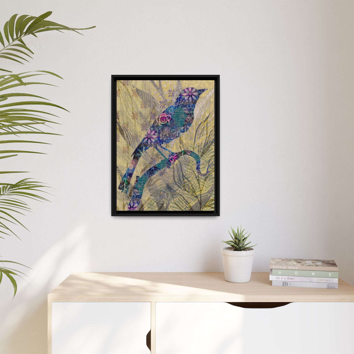 (Wall Decor) Matte Canvas Framed