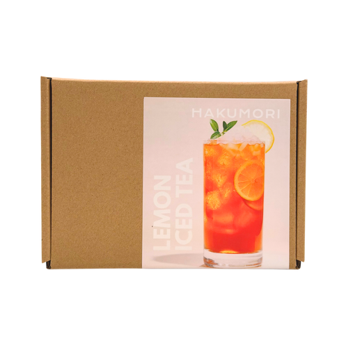 Lemon Iced Tea Instant Boba Kit