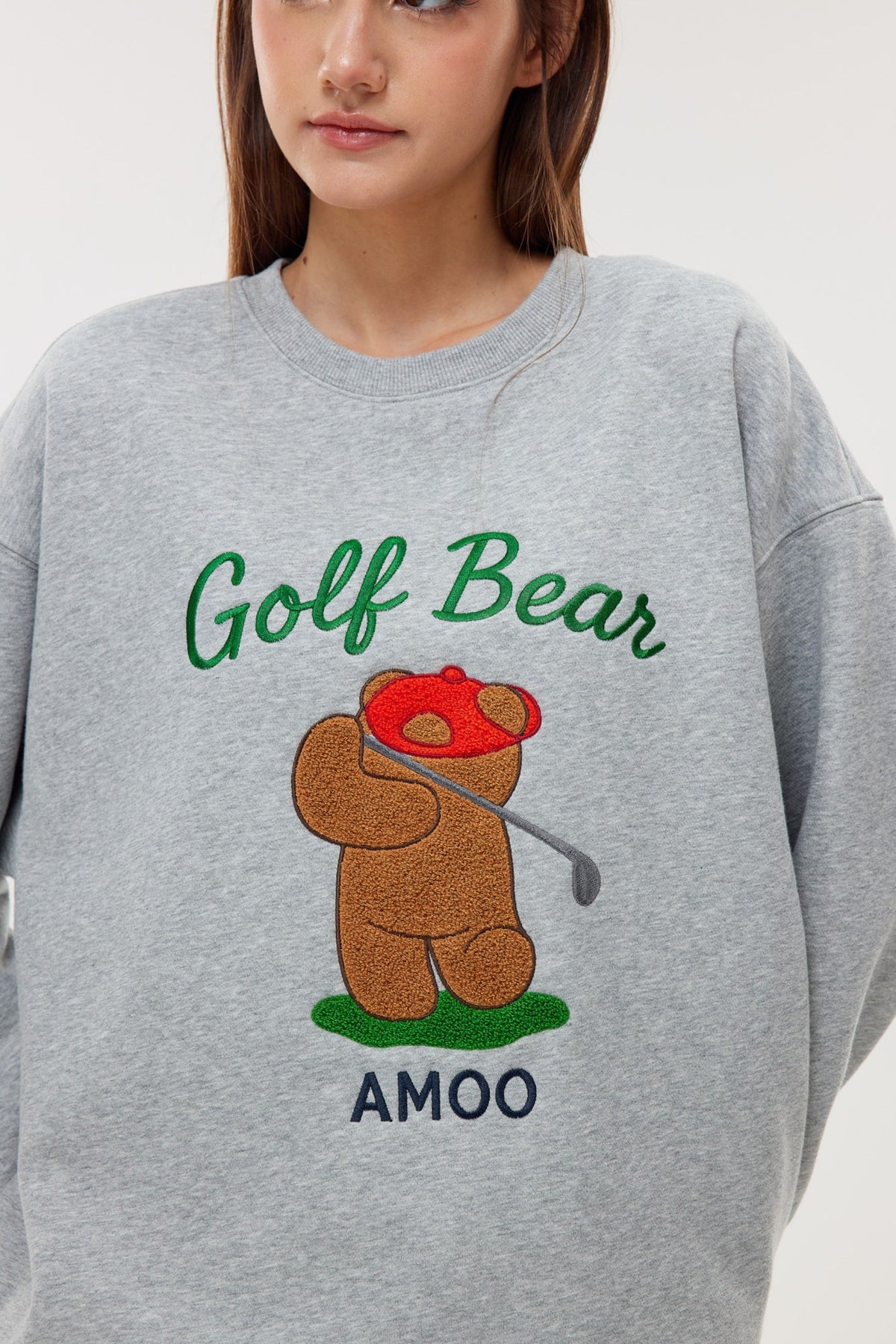 Amoo Golf Bear Sweatshirt