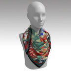 Square Scarf (Garden Remembers) Batik
