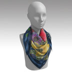 Silk Scarves (Secret Garden After Dusk) Batik