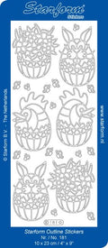 Deco Stickers - Lg Easter Egg Characters