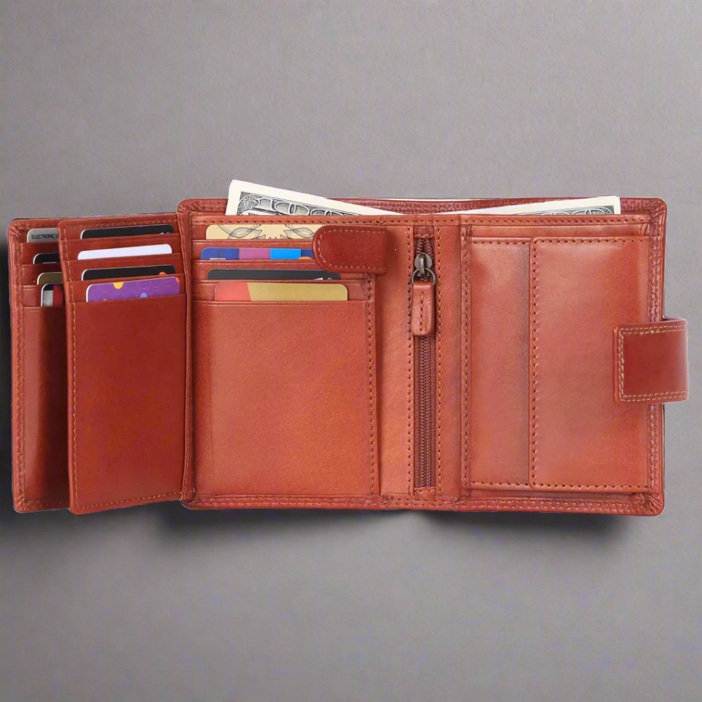 MET Men's Fashion Leather Wallet