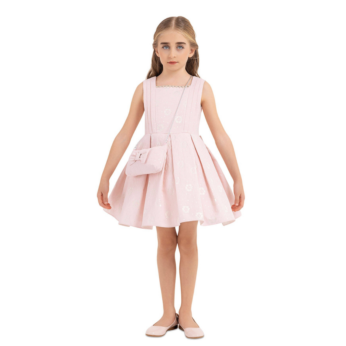 Pink Stardust Girls Formal Dress