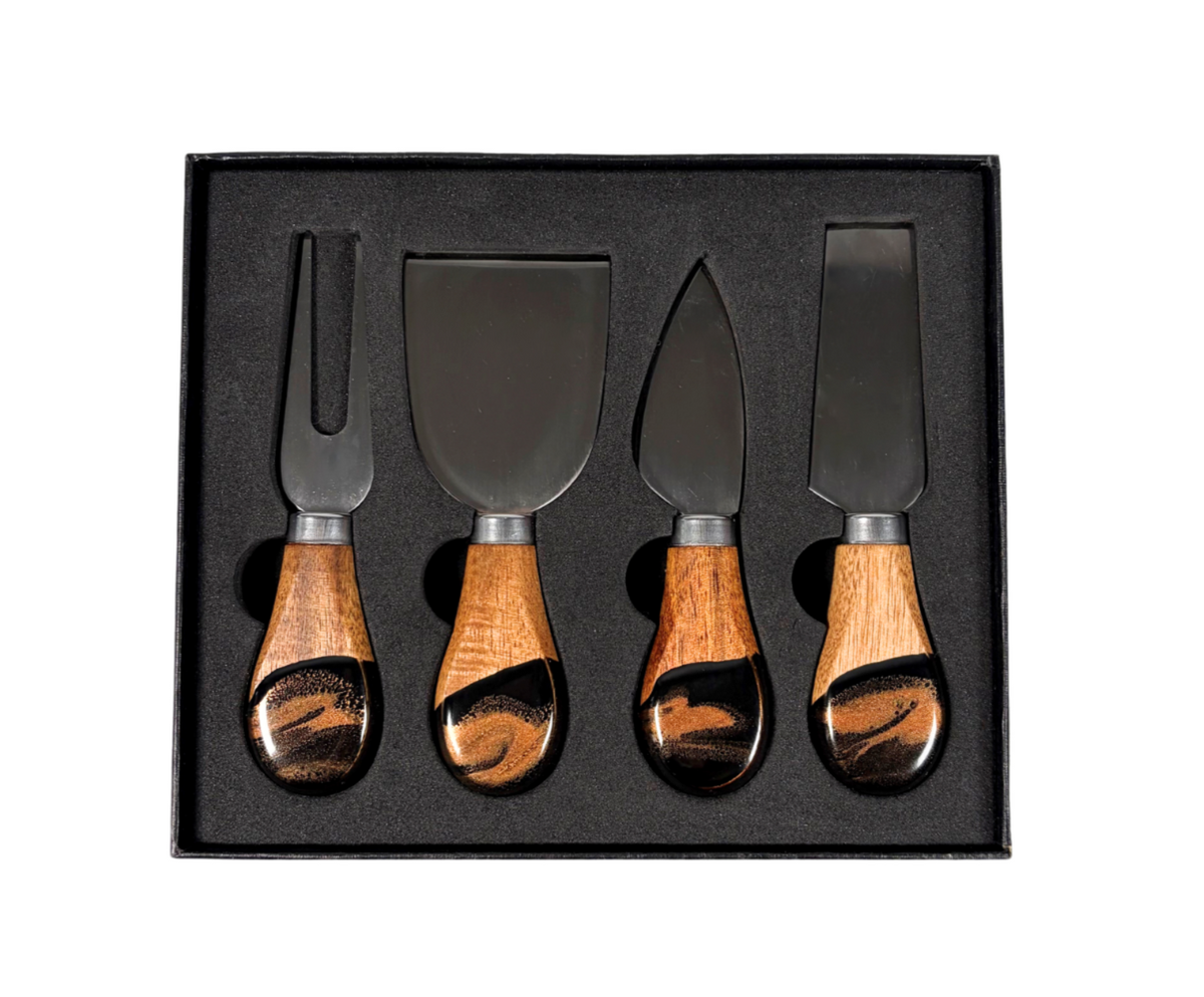 Resin Coated Cheese Knife Set