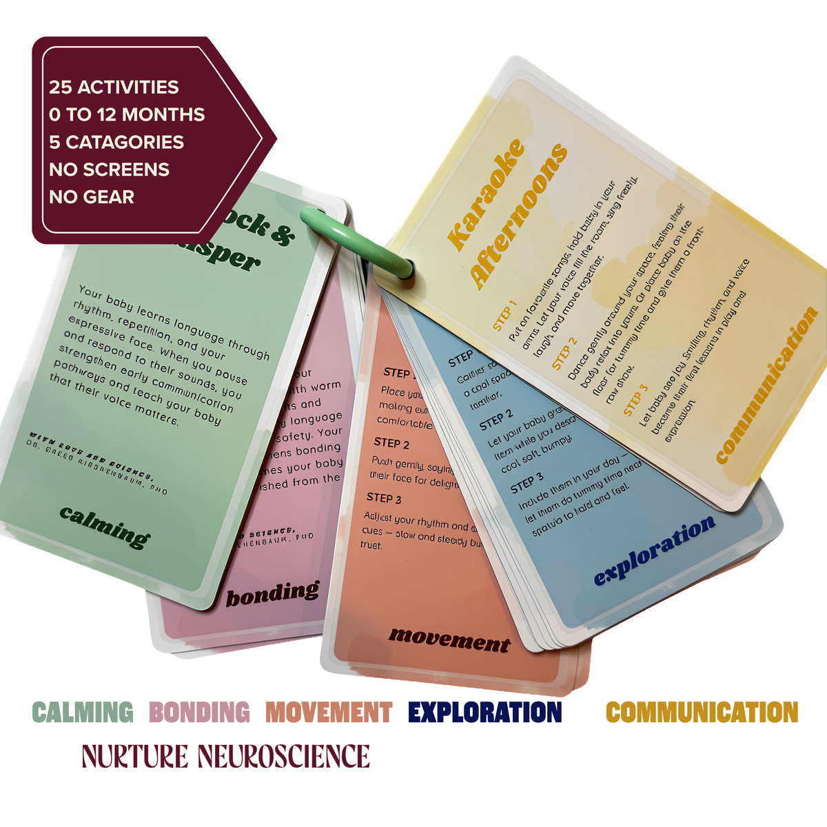 Baby Discoverers Activity Cards