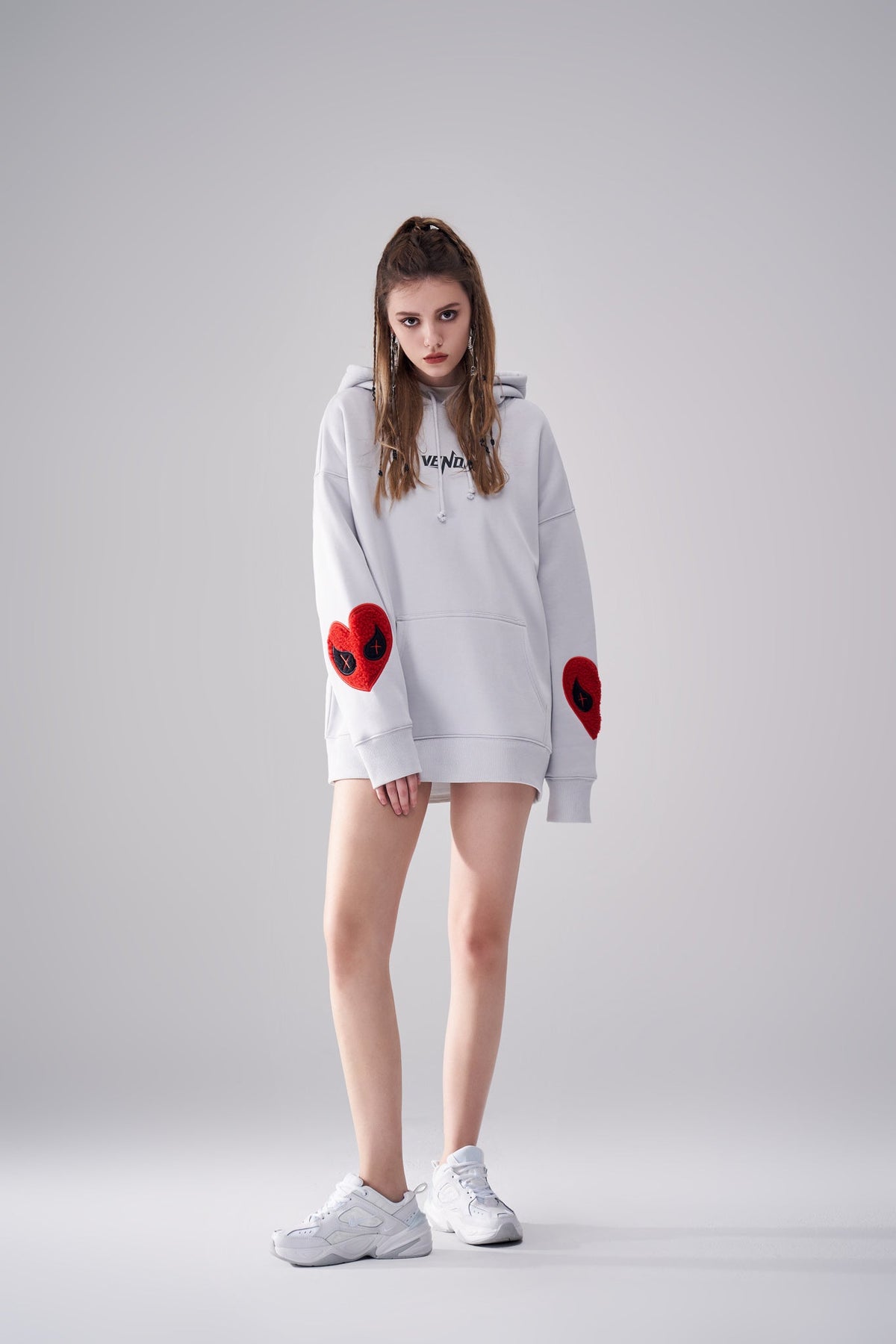 "Amoo Love" Heart Logo Hoodie