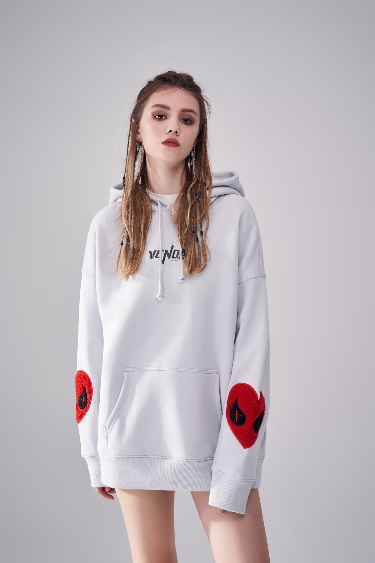 "Amoo Love" Heart Logo Hoodie