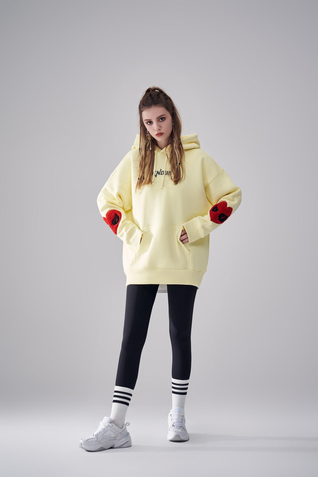 "Amoo Love" Heart Logo Hoodie