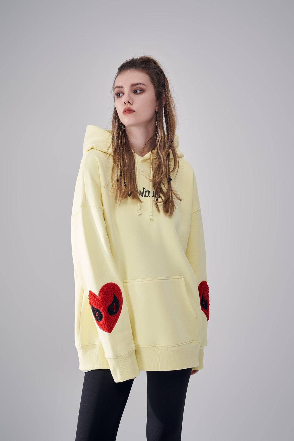 "Amoo Love" Heart Logo Hoodie
