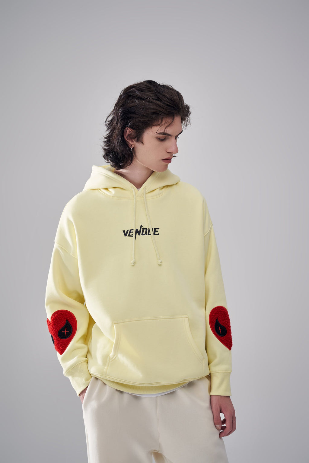"Amoo Love" Heart Logo Hoodie