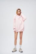 90s Vintage Two Seasons Hoodie Pink