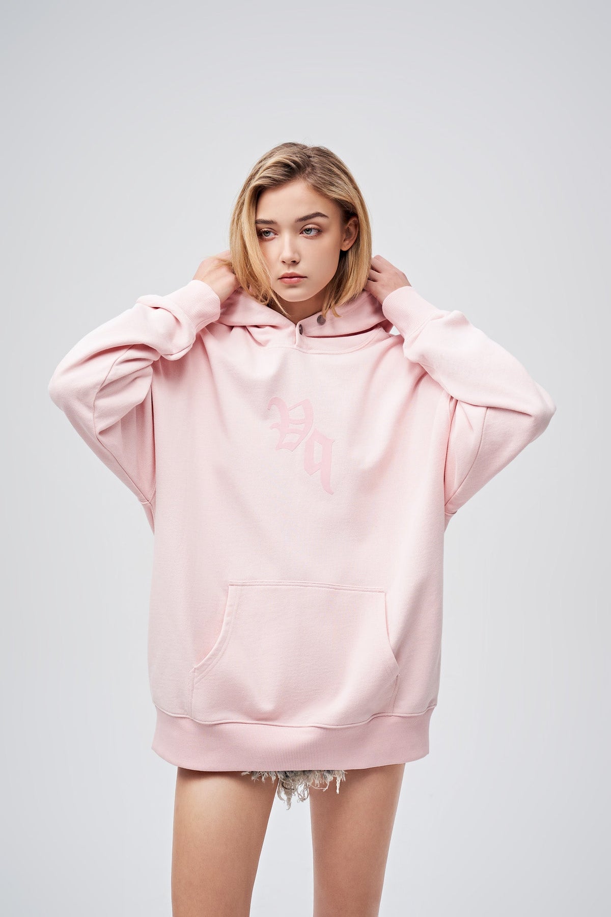 90s Vintage Two Seasons Hoodie Pink