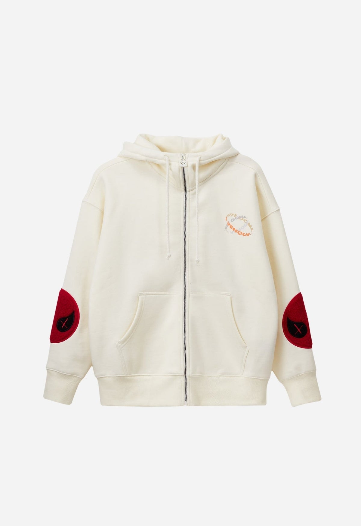 "Globe" Full Zip Hoodie